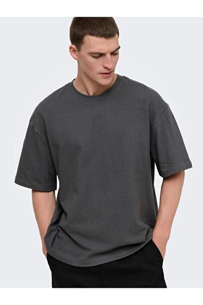 Only & Sons Tricou bărbătesc ONSLENNY OVZ SS STRCT TEE NOOS OS22036392-4895784