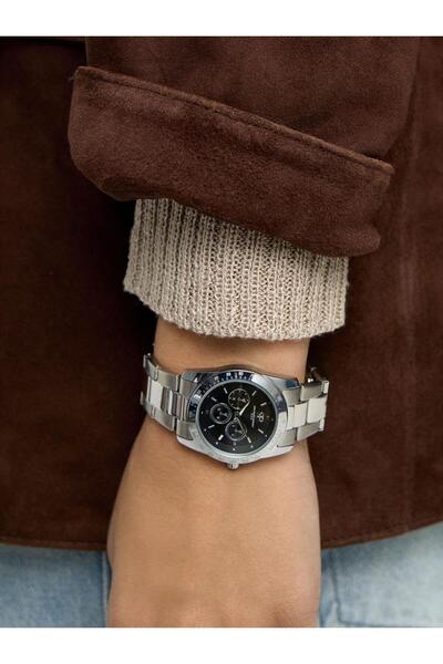 PARFOIS Kadın Paslanmaz Çelik Kayışlı Yuvarlak Saat