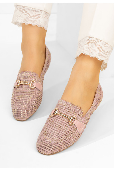 B T Shoes Mocasini dama Cameilia roz