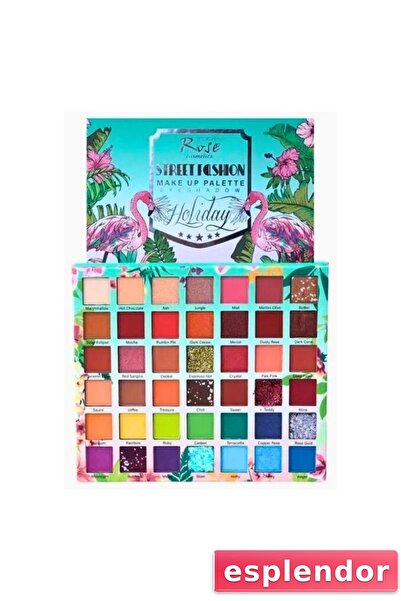 esplendor Eye-Catching Quality Pigmentationiu Mirrored 42-Piece Flmingoo Head...