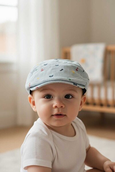 Aware Time Kitti 0-12 Ay Erkek Bebek & Çocuk Kasket Şapka
