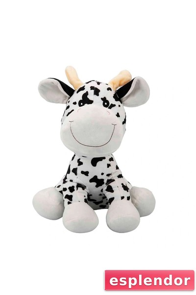 esplendor 3182 حيوانات محشوة جالسة 35 سم - فرس النهر - بقرة - فيل - قرد - يتم...