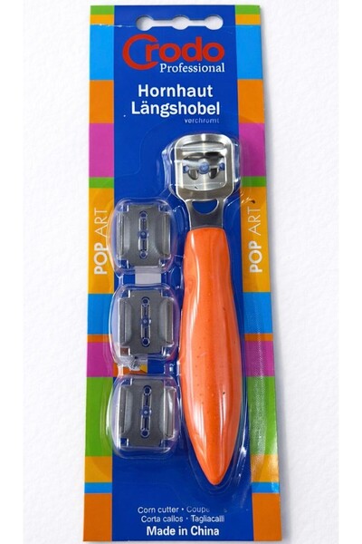 SİNKA Heel Callus Razor Foot Rasp Grater with 3 Heads New Model