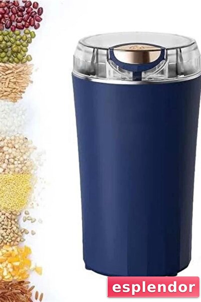 esplendor Coffee and Spice Grinder Easy to Clean Stainless Steel Portable