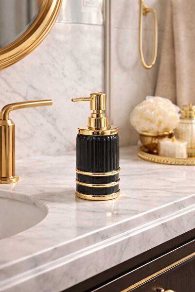 AKG TİC 1 Ultra-Luxury Stylish Porcelain Liquid Soap Dispenser