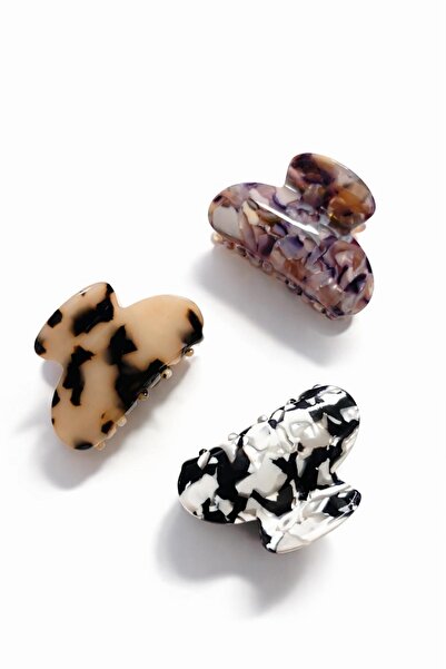 New Obsessions 3 bucăți cataramă cu închidere tip os de 5 cm