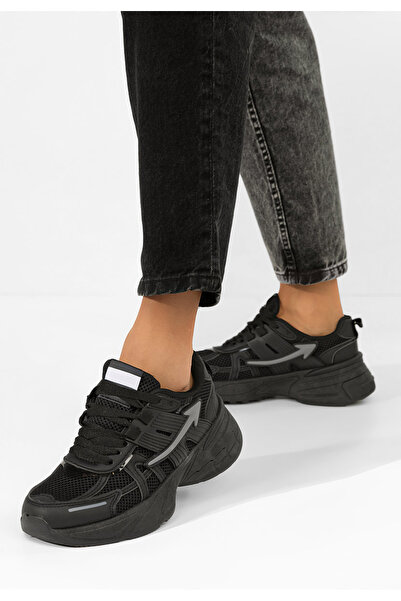 B T Shoes Sneakerși dama Daciania negri
