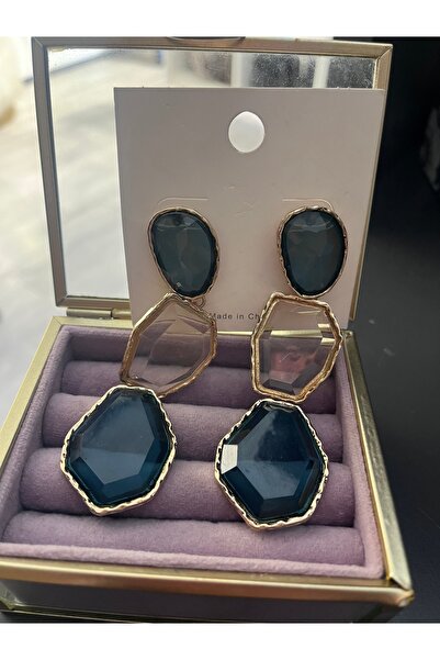 gozdeasutayaccessory Earrings with natural stone appearance