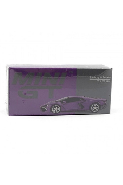 Mini GT 1/64 Lamborghini Revuelto Viola 30th Matte