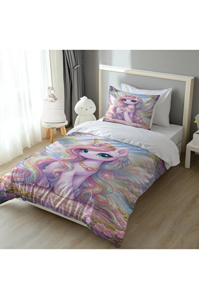 GENELOEM Set de lenjerie de pat Unicorn M60