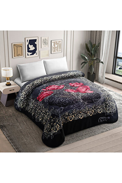 smart home 4KG Weighted Blanket 220x160cm Breathable Cotton & Polyester Blank...