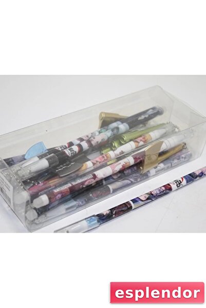 esplendor قلم حبر جاف على شكل شخصية أنيمي موديل 8