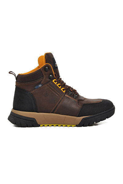 Aspor Brown Nubuck Trekking Outdoor Boots