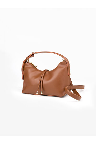 HONEY BAG Beliz Kadın Mini Boy Bağ Detaylı Uzun Çapraz Askılı El & Omuz Çantası