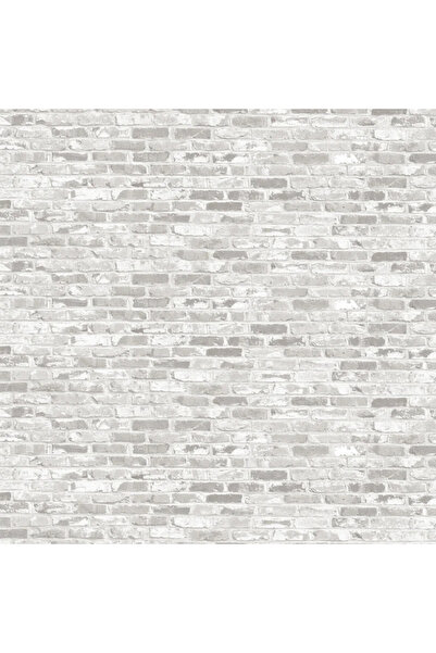 OEM Αυτοκόλλητο επίπλων 0,45 x 2 μέτρα, σε όψη λευκού τούβλου