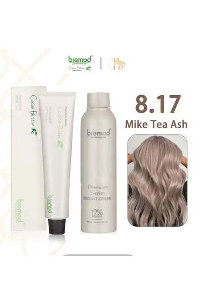 BREMOD Bremond Premium Series Hair Color Milk Tea Ash 8.17