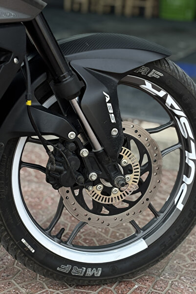 Banxtre مجموعة ملصقات شريطية نصفية متوافقة مع سيارات باجاج بولسار جروب (8 قطع)