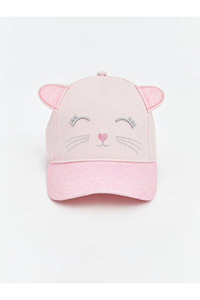LC Waikiki Lcw Accessories Pink Animal Figured Girl's Cap Hat