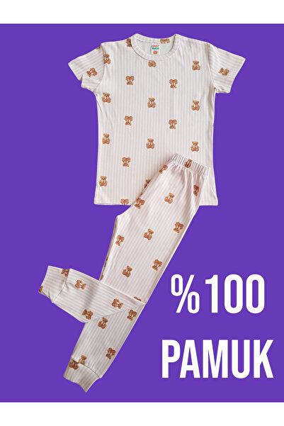 çamaşır bahçesi kendinize iyi bakın Set de pijamale pentru copii cu mânecă sc...