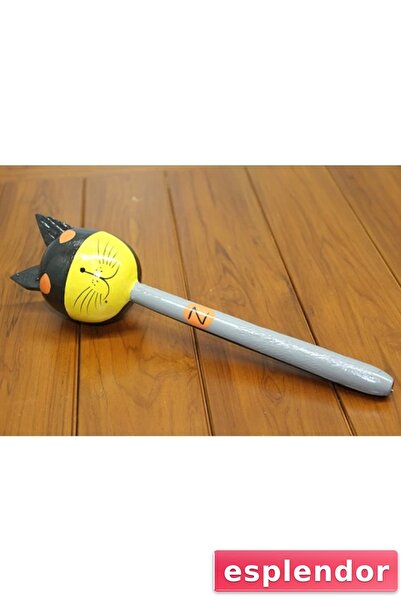 esplendor باتمان ماراكاس مع قطة خشبية واحدة