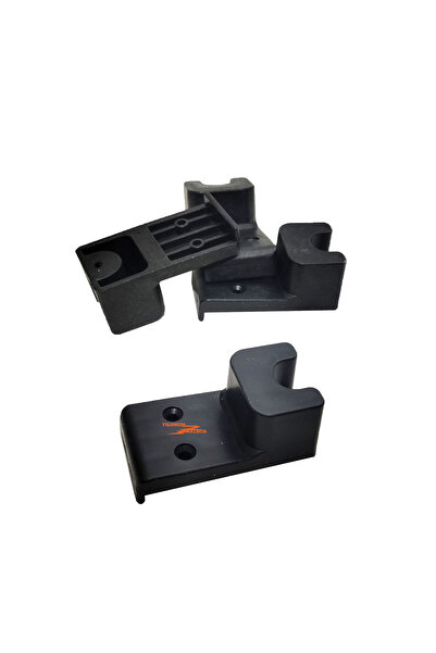 yıldırım nalbur 10 ADET BAZA PLASTİK STOP APARATI KARE MODEL TUTUCU STOPER YA...