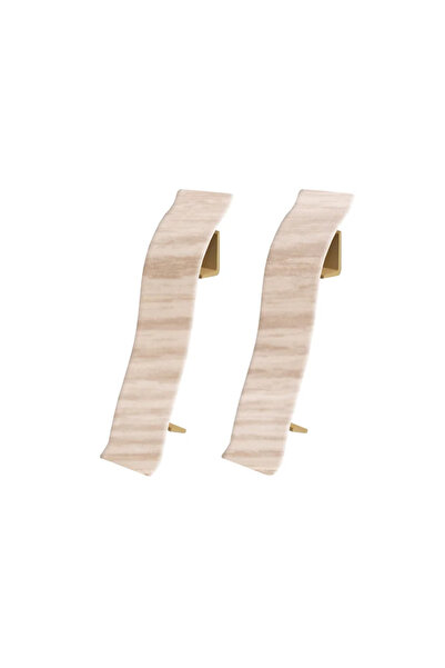 OEM Legaturi pentru plinta PVC, 55 mm, Artens Liverpool 55.47, stejar, 2 buc/...