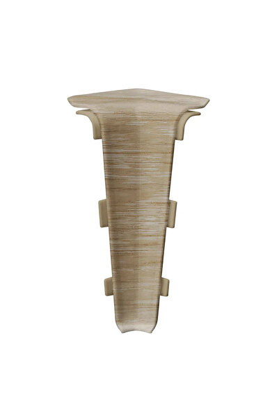 OEM Εσωτερική γωνία για σοβατεπί PVC, Edmond 60.132, δρυς, 2 τεμάχια/συσκευασία