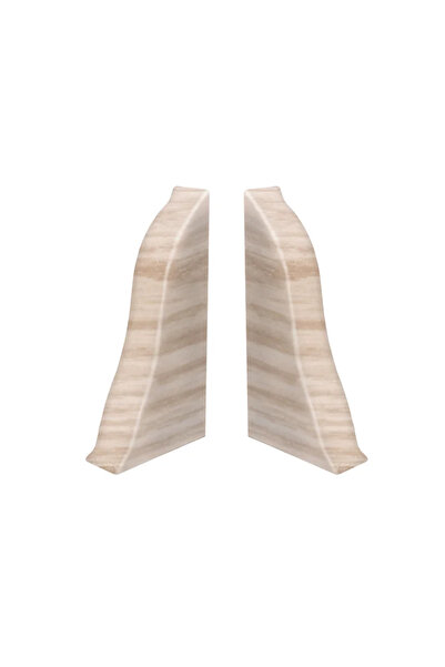 OEM Άκρα σοβατεπί PVC, 55 mm, Artens, 55.47, δρυς, 2 τεμάχια/συσκευασία