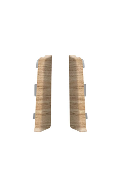 OEM Άκρα σοβατεπί PVC, 70 mm, Artens Manori 70, δρυς, 2 τεμάχια/συσκευασία