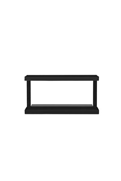 OEM Delinia shelf, metal, 2 levels, 30.4 x 15.65 x 8.8 centimeters, black