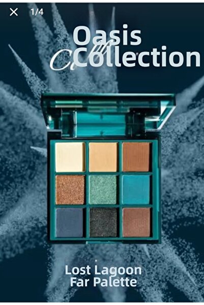 SB Ticaret Oasis Collection Lost Lagoon Eyeshadow Palette