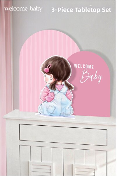 neşeli günlerim Set de plăci de masă cu suport pentru picioare, cu dungi pies...