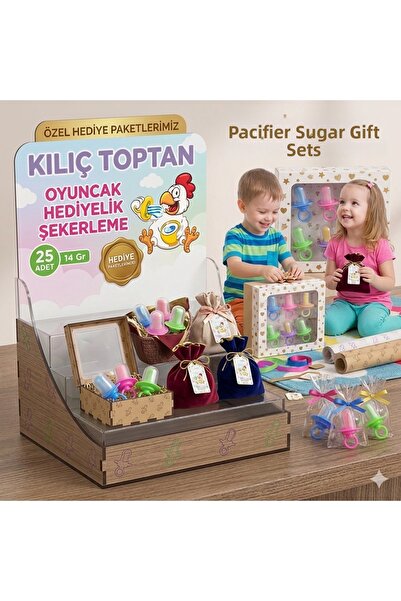 KILIÇ Pacifier Candy 14 Gr.X25 Pieces - the New Favorite of Children!