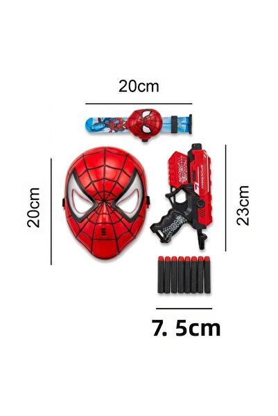 Tıfıl Toys 🕷️   Take Action, Save the World! Spider-Man Mask, Watch and Dart...