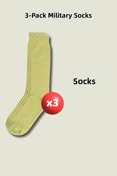 Outdoorun 3-Piece Sock Military Set - Essential and Colored Military Supplies