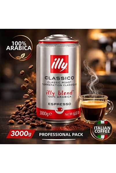 illy قهوة مطحونة 3 كيلو