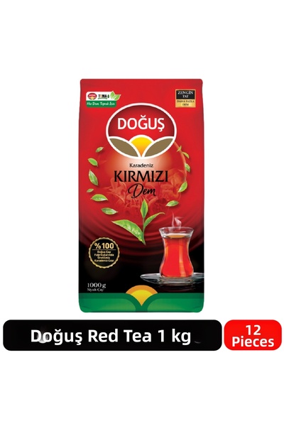 Doğuş Red Dem Tea 1 kg 12 Packs