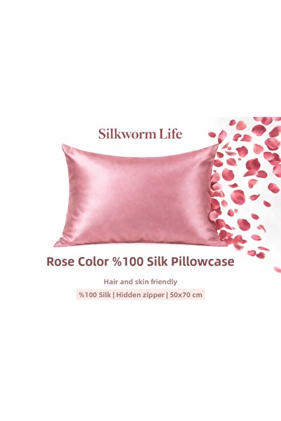 silkwormlife Față de pernă din mătase 100% pură 1 bucată (50 x 70)