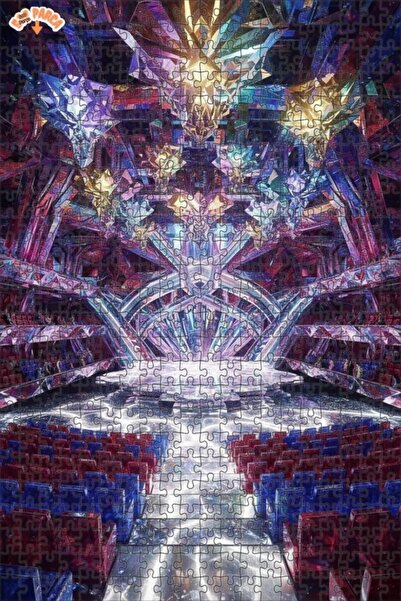 Esranın Dünyası لوحة ألغاز خشبية مكونة من مزدوج الطبقات إطارًا بتصميم لوحة زي...