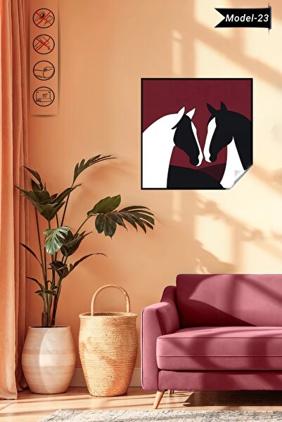 Akıllı Kağıt Masă cu caracteristică de prindere statică - Poster Animal (Mode...