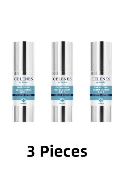 Celenes من شركة سويد ثيرمال 3 في 1 سيروم منشط فائق للتنقية 30 مل 3 قطع
