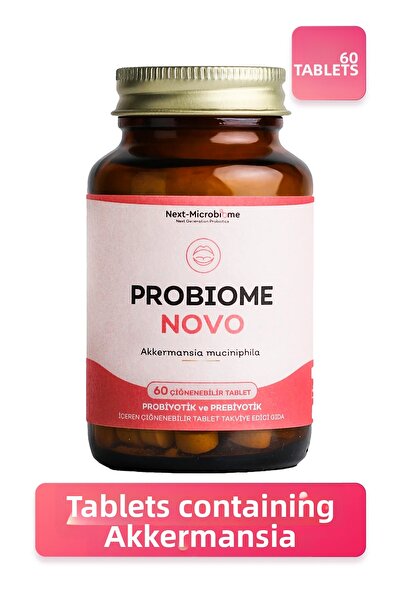 Next Microbiome Probiome-novo Akkermansia Muciniphila - Chewing Tablet (60 Ta...