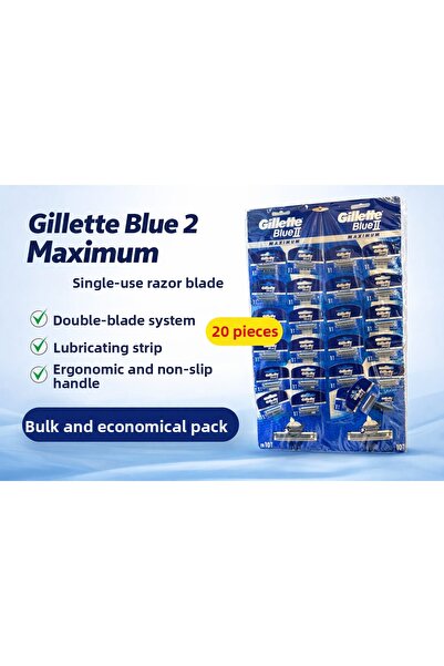 FREEDOM STOREE شفرات حلاقة بلو 2 ماكسيموم للاستخدام مرة واحدة، عبوة اقتصادية ...