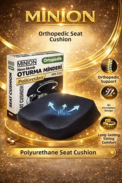 Minion وسادة جلوس من البولي يوريثان فيسكو مع صندوق