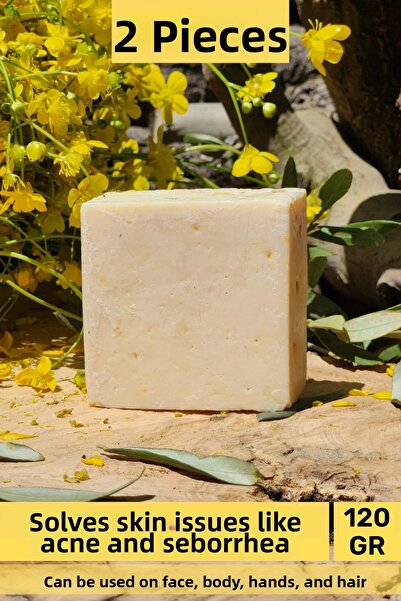 Carlburn # صابون طبيعي 100% برائحة جميلة للوجه والشعر والبشرة والجسم، صابون ا...