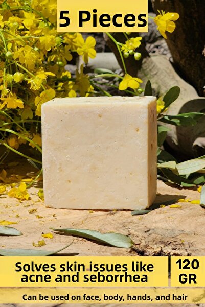 Carlburn # صابون طبيعي 100% برائحة جميلة للوجه والشعر والبشرة والجسم، صابون ا...