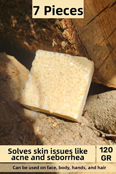 Carlburn # صابون عشبي طبيعي 100% برائحة جميلة لليدين والوجه والشعر والجسم، صا...