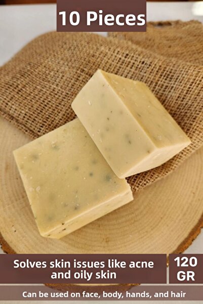 Carlburn # Herbal Soap 100% Natural Beautifully Scented Hand Face Hair Body O...