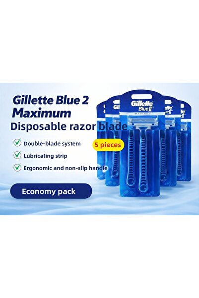 FREEDOM STOREE شفرات حلاقة بلو 2 ماكسيموم للاستخدام مرة واحدة، عبوة اقتصادية ...