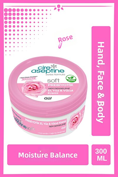 CIRE ASEPTINE Cream 300ml Prebiotic Rose